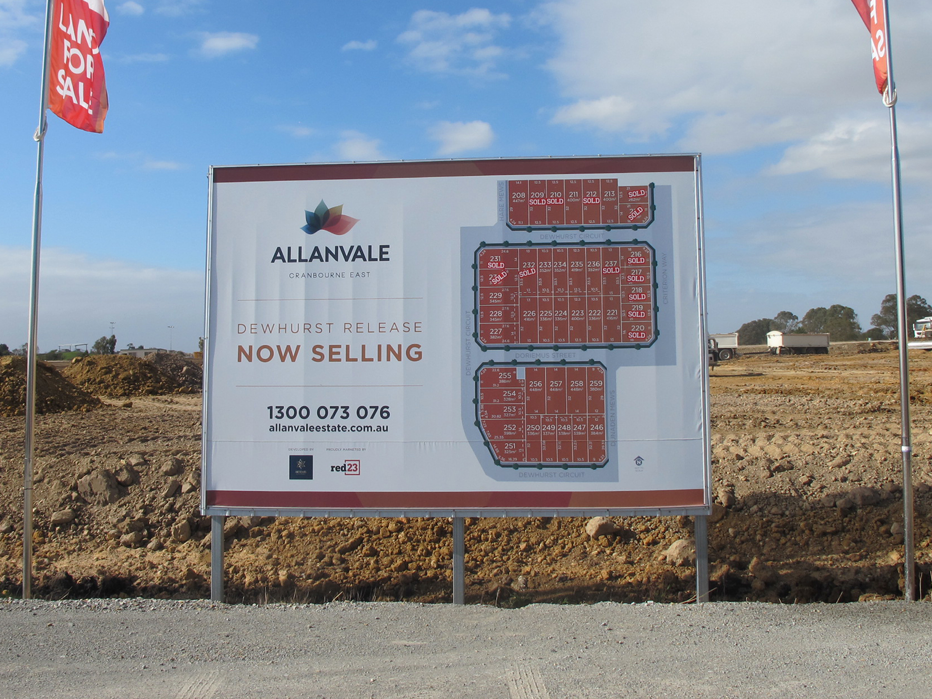 Allanvale Stage Release Board