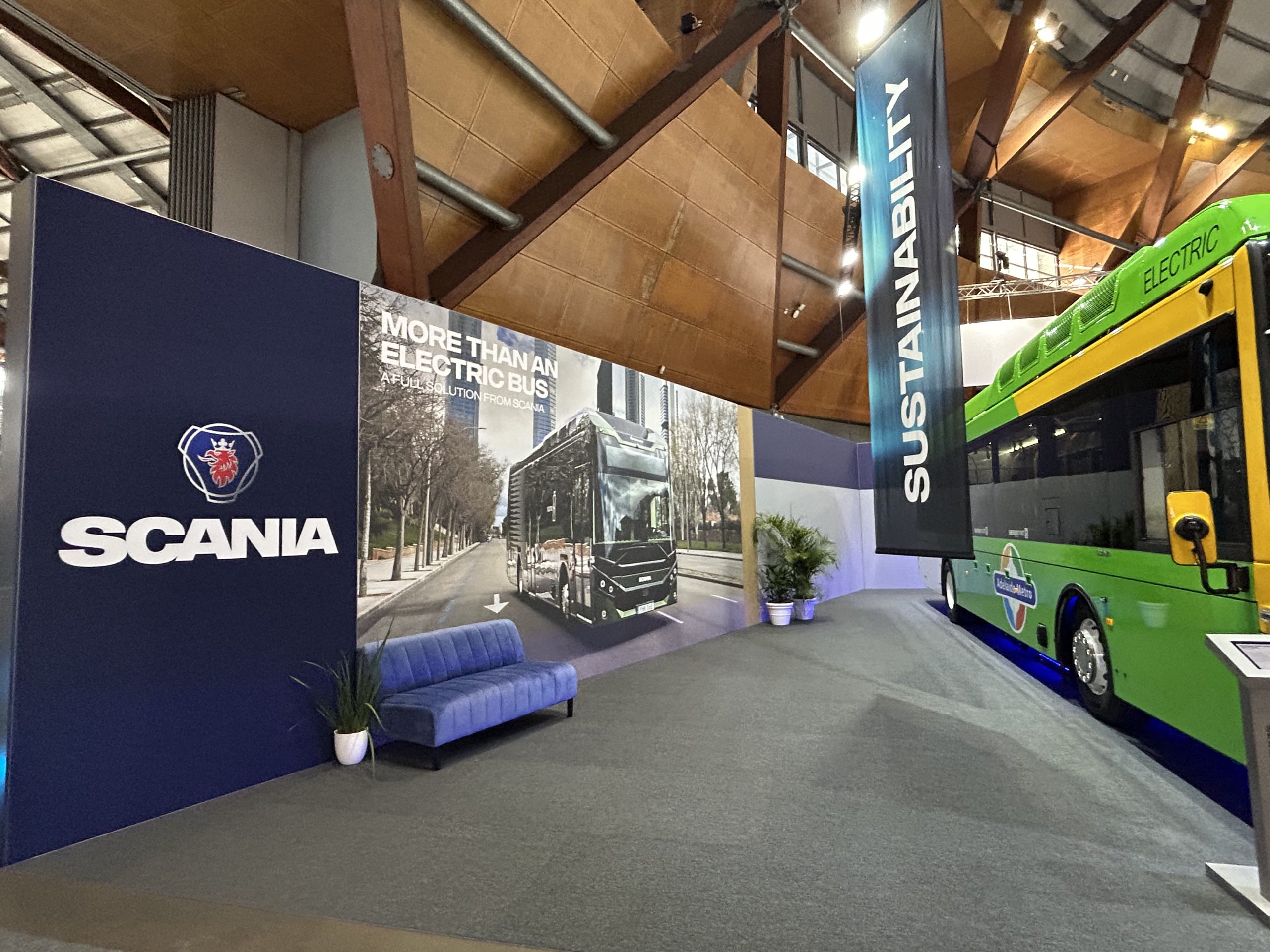 Scania Display at Bus & Coach Show 2026