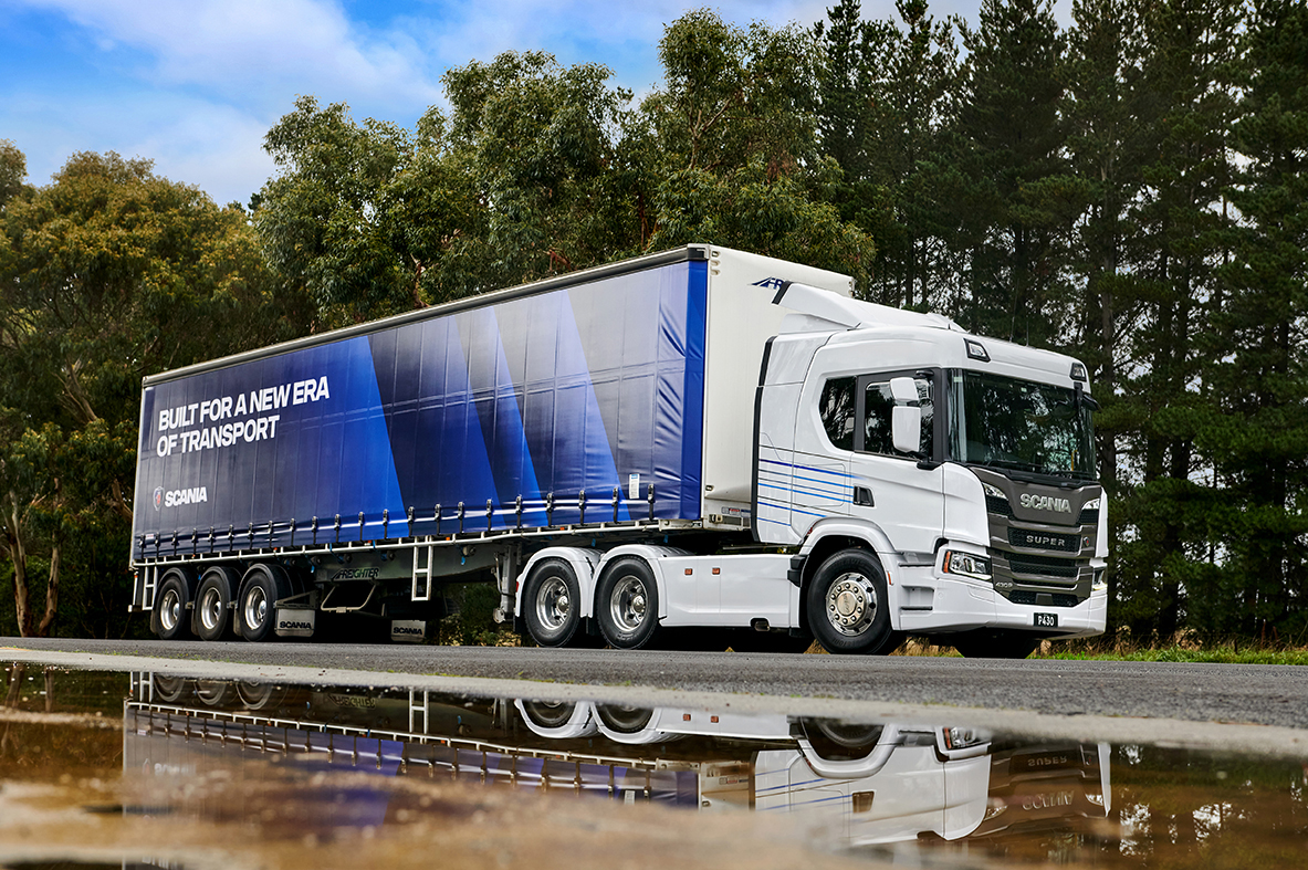 Scania Super 11 Trailer Curtain