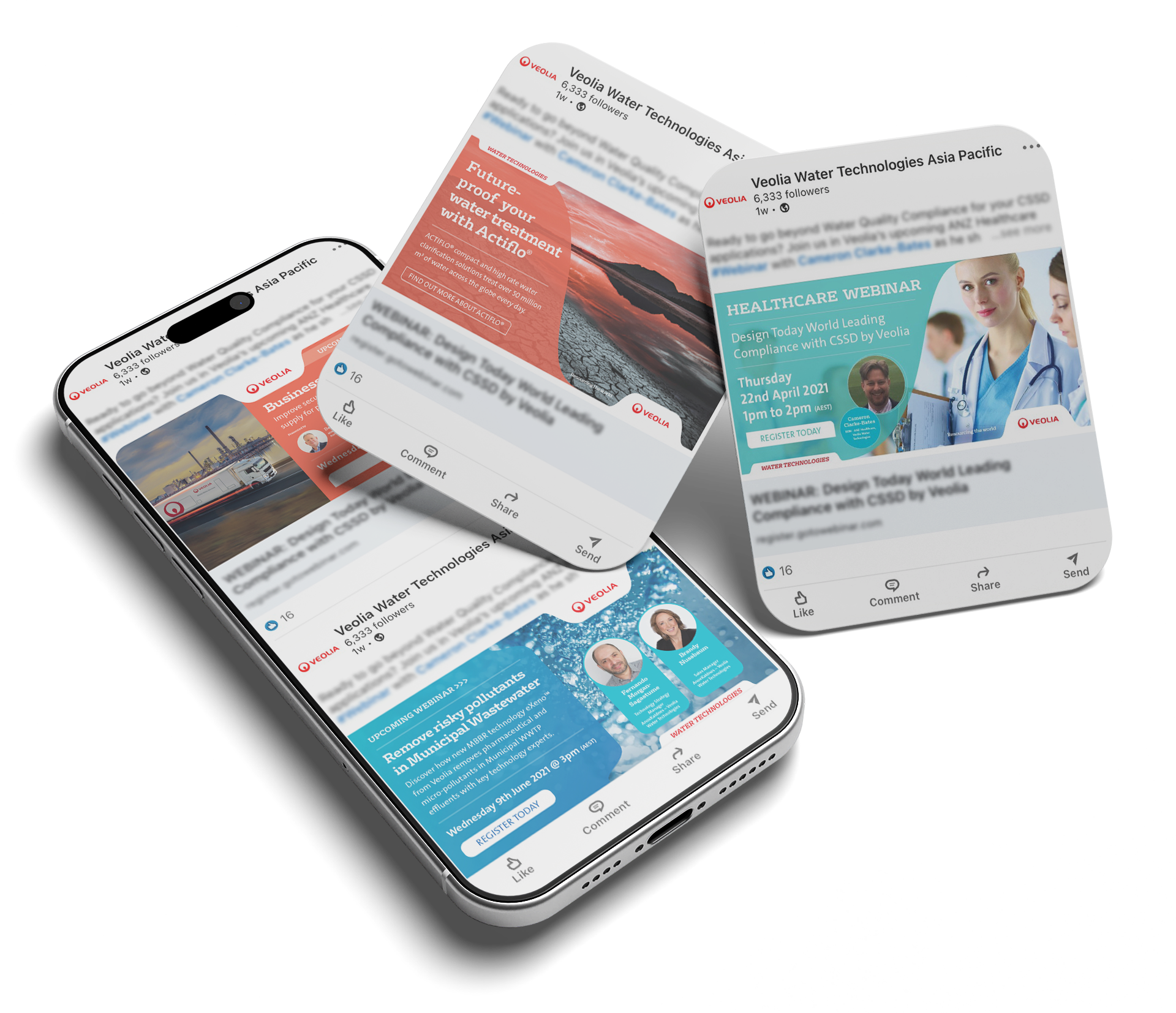 Veolia Social Posts
