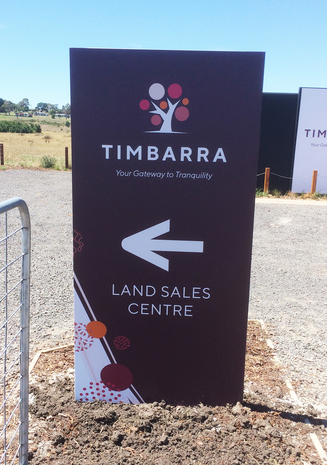 Timbarra Welcome Sign